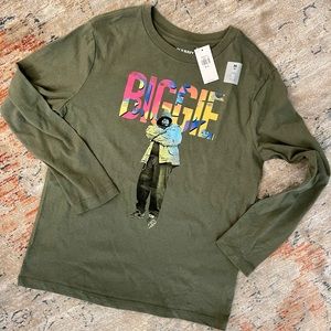 Old Navy long sleeve graphic tee ‘Biggie’